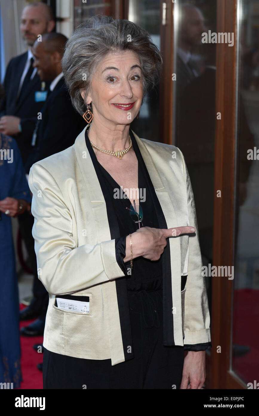 London, UK. 18th May 2014. Celebrity attends the Park Theatre first birthday gala in Finsbury park in London. Photo by See Li/Alamy Live News Stock Photo
