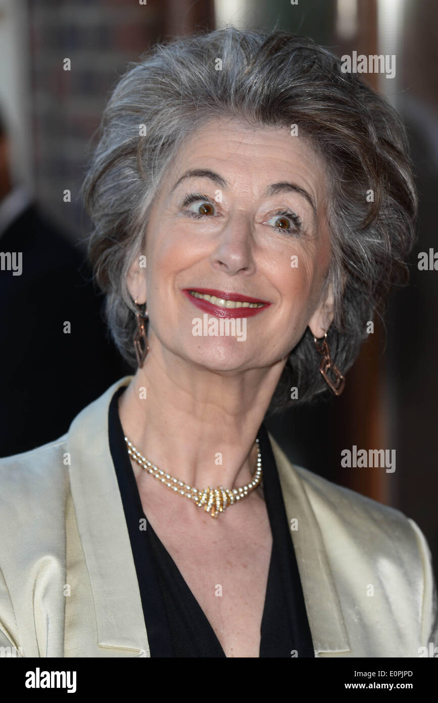 London, UK. 18th May 2014. Maureen Lipman attends the Park Theatre first birthday gala in Finsbury park in London. Photo by See Li/Alamy Live News Stock Photo