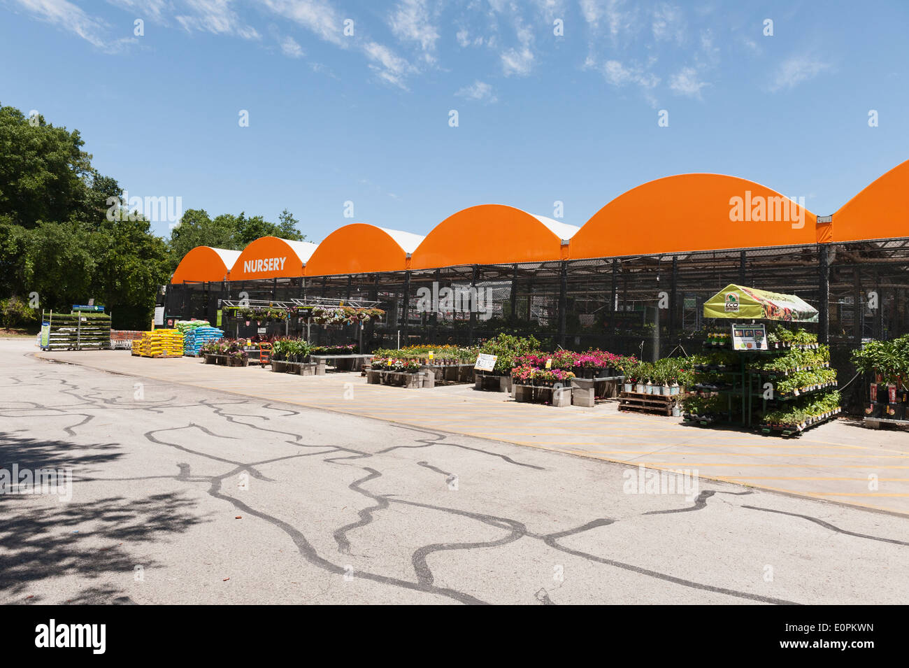 Home Depot Store located in Leesburg, Florida USA Stock Photo