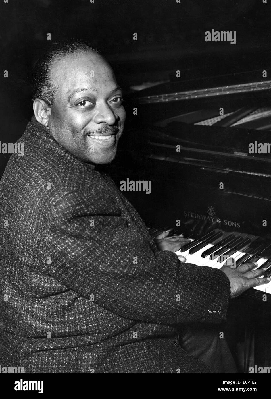 Jazz King Count Basie performing at the Royal Festival Hall Stock Photo