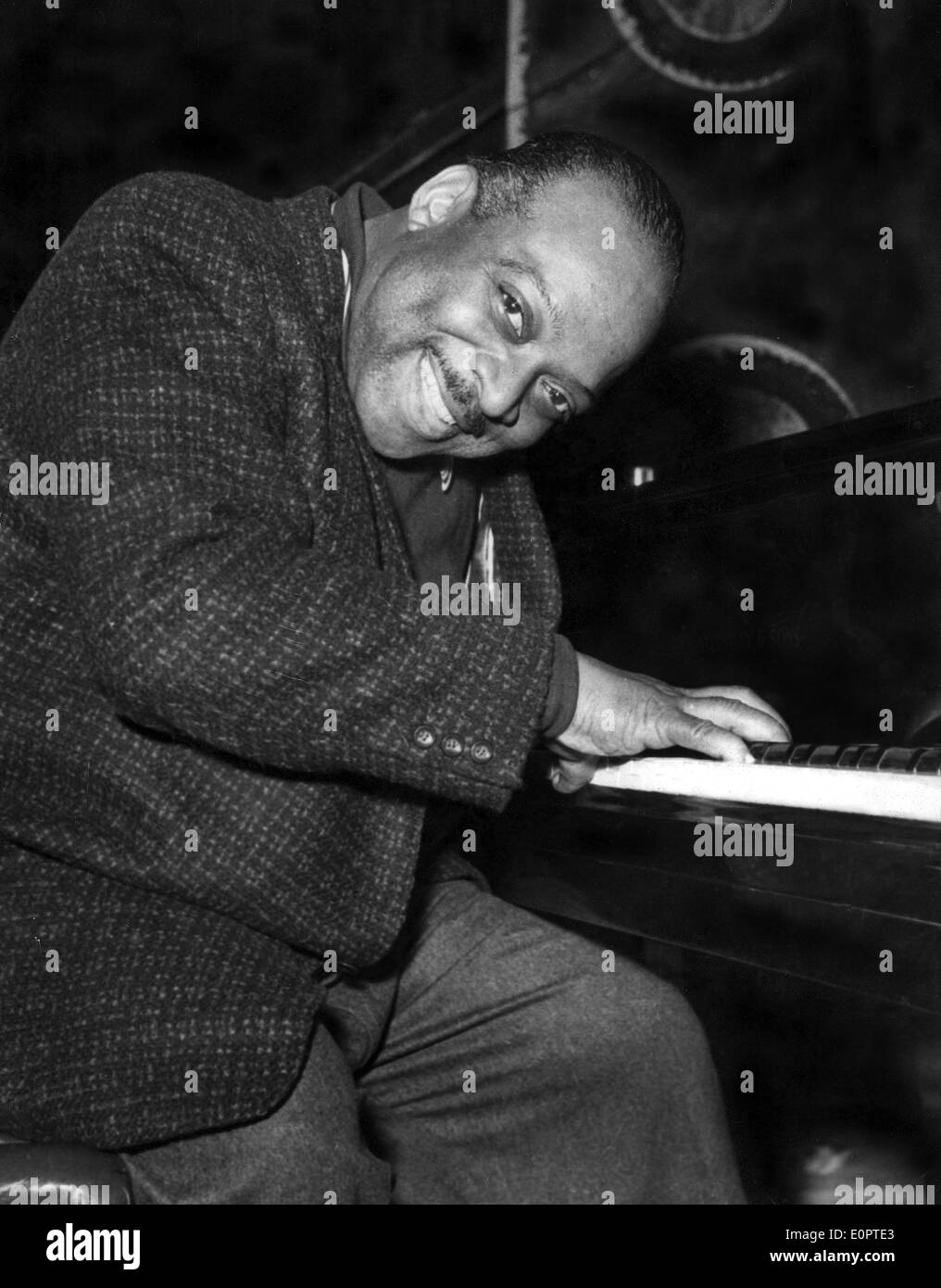 Jazz King Count Basie performing at the Royal Festival Hall Stock Photo