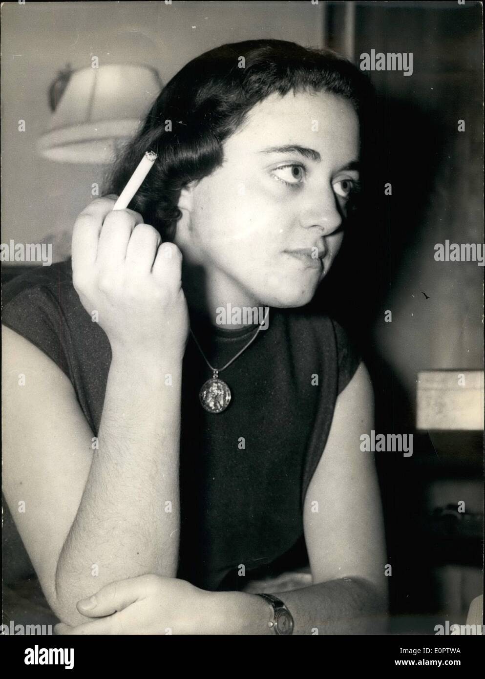 Jan. 01, 1957 Pamela Moore, American ''Francoise Sagan' is in Paris