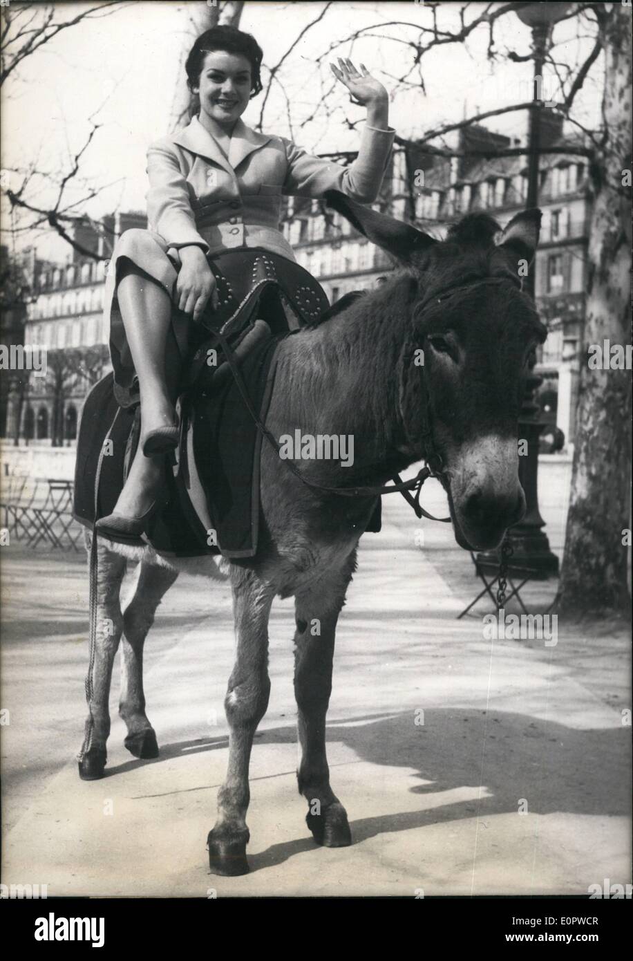 Mar. 03, 1957 Meet Miss France 1957 Miss France 1957 was elected in