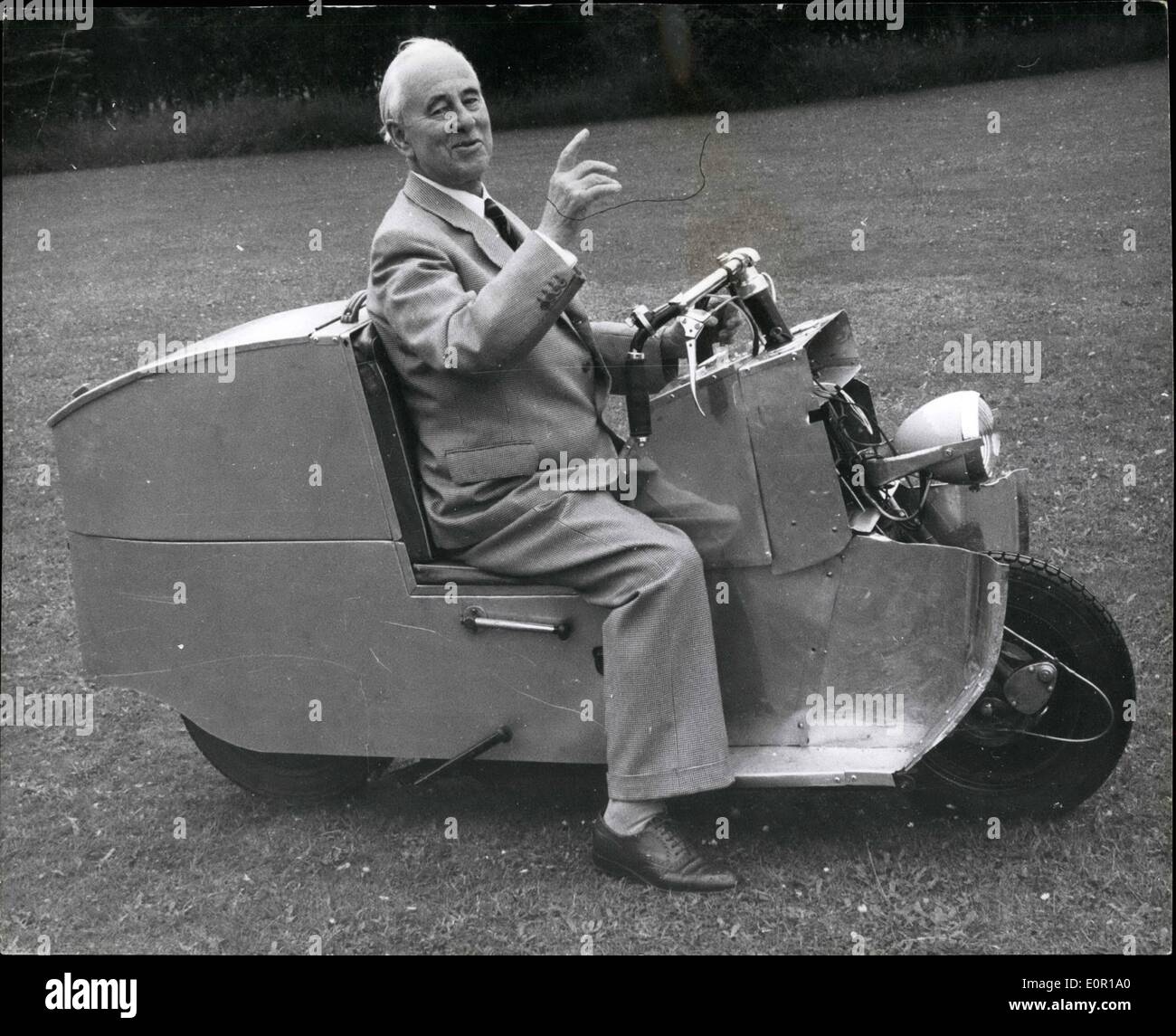 Aug. 08, 1957 - 80 year old Sir Alliott Roe, co-founder with his ...