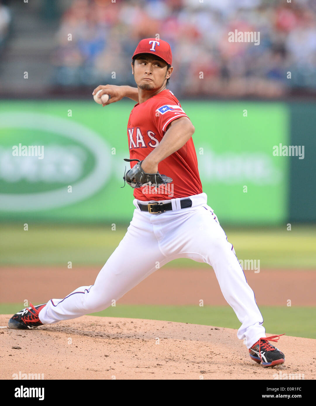 Arlington, Texas, USA. 16th May, 2014. Yu Darvish (Rangers) MLB : Yu ...