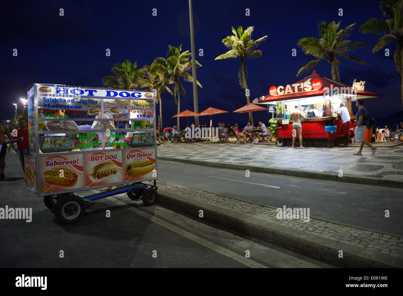 Foto de Brazilian Hot Dog do Stock