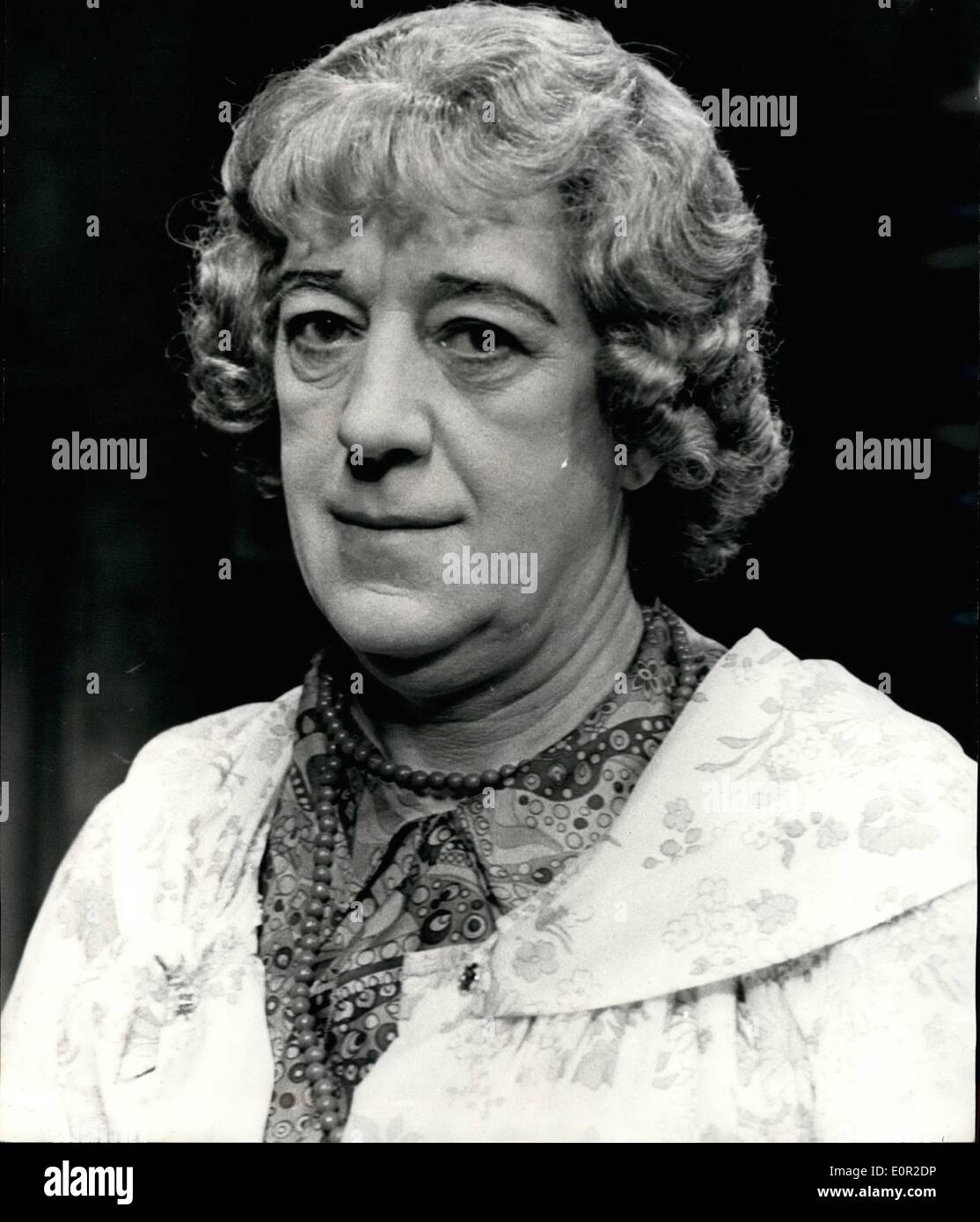 Oct. 10, 1957 - ''Wise Child '', a new play by Simon Gray, and Starring Sir Alec Guinness opens tonight at Wyndham's Theater. ''Wise Child'' also stars Gorden Jackson, and Simon Ward, and introduces Cleo Sylvestre, who is making her West End debut. Stock Photo