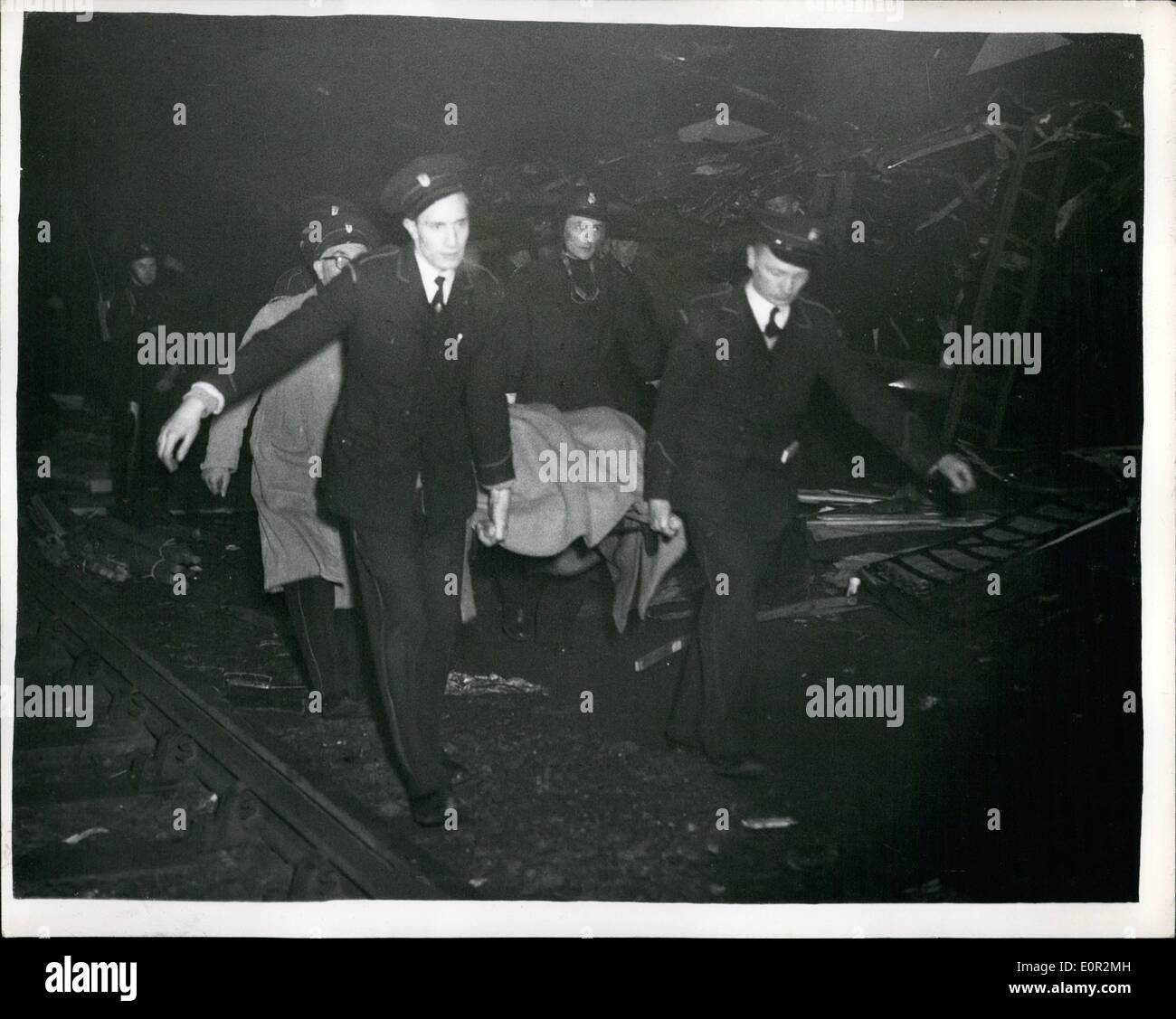 Dec. 12, 1957 74 killed and 200 injured in last night's Lewisham rail