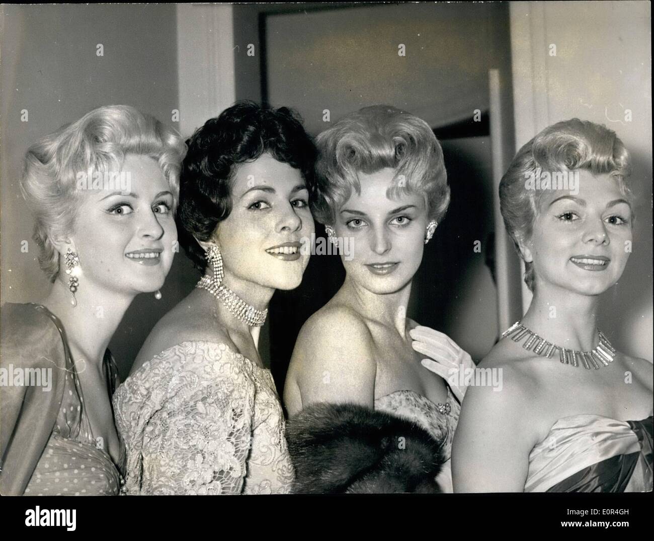 Mar. 03, 1958 - Hair Styles 1958: Paris Hairdressers showed their ...