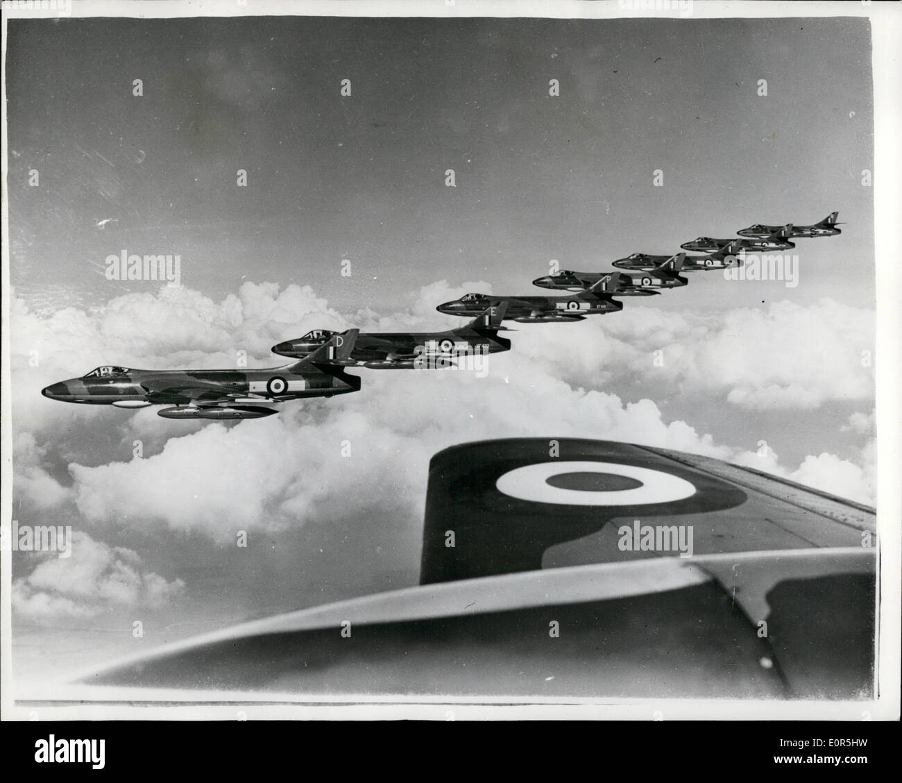 Mar. 20, 1958 - 20-3-58 British official photograph Air Ministry . Issued by Central Office of Information, London Ã¢â‚¬â€œ No. Stock Photo