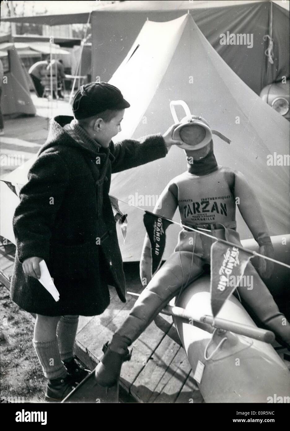 Apr. 04, 1958 Outdoor sports show opens in Paris. The annual outdoor