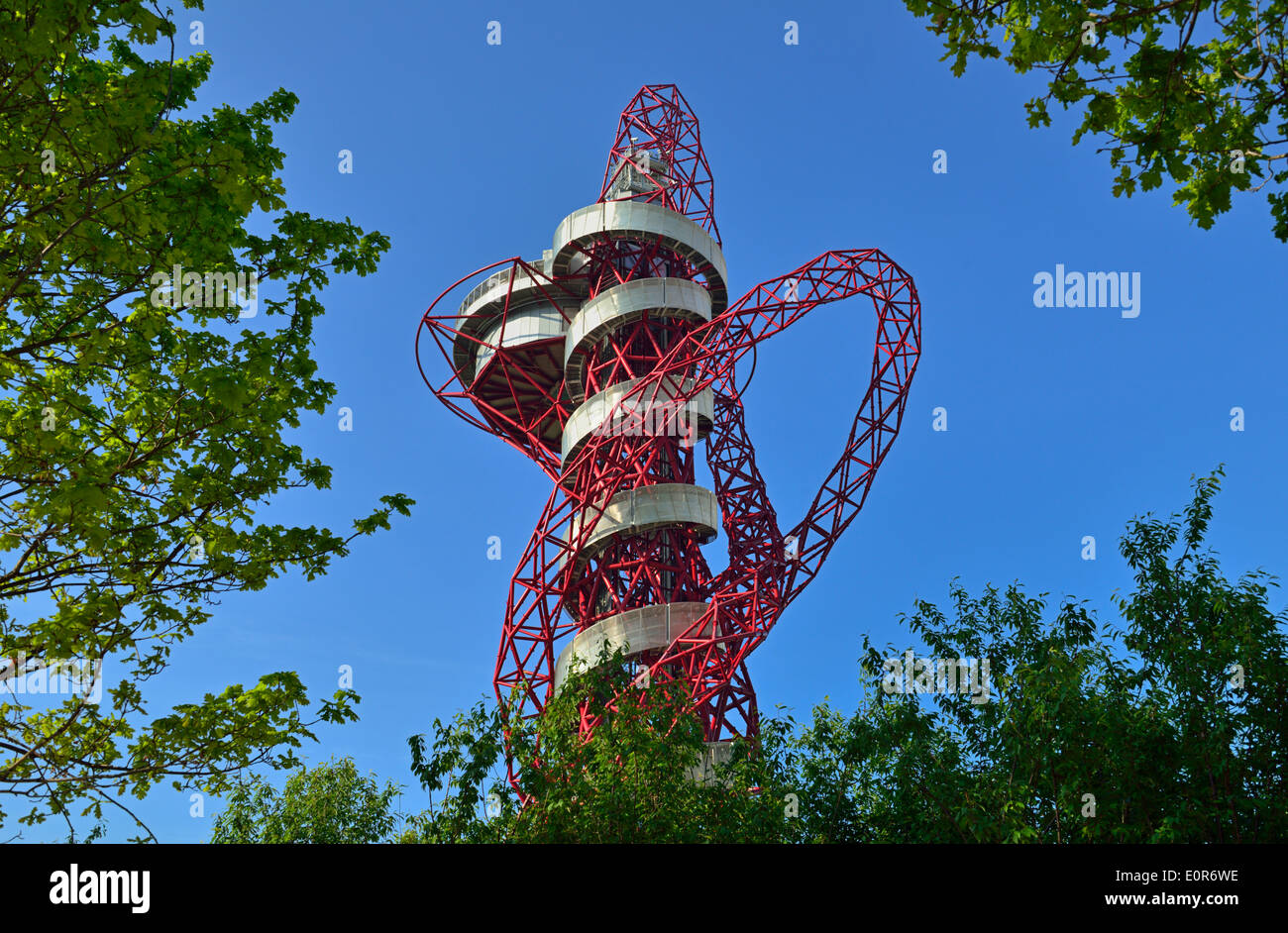 ArcelorMittal Orbit, Queen Elizabeth Olympic Park, London E20, United Kingdom Stock Photo
