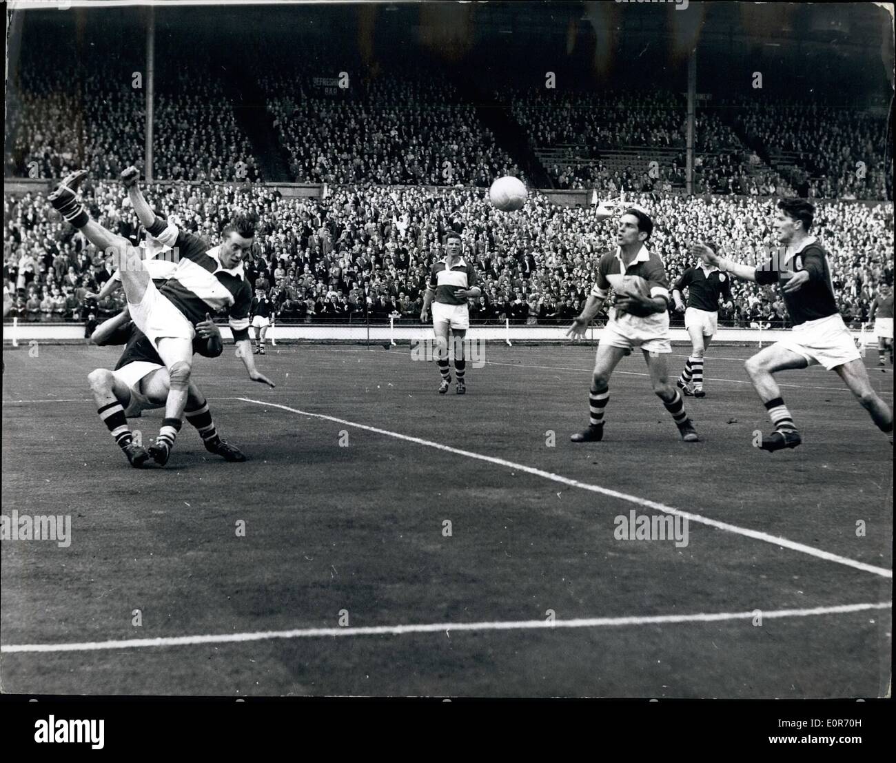 May 05, 1958 - Gaelic Football And Hurling At Wembley: The finals of ...