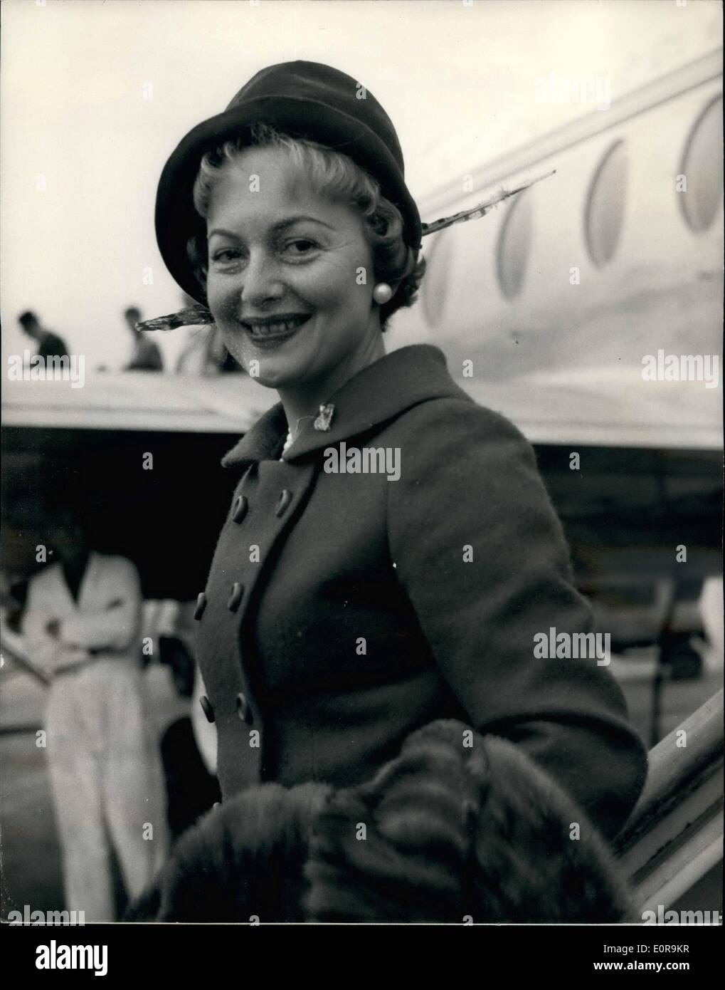 Sep. 09, 1958 - Miss Olivia De Havilland Arrives In London From Paris ...