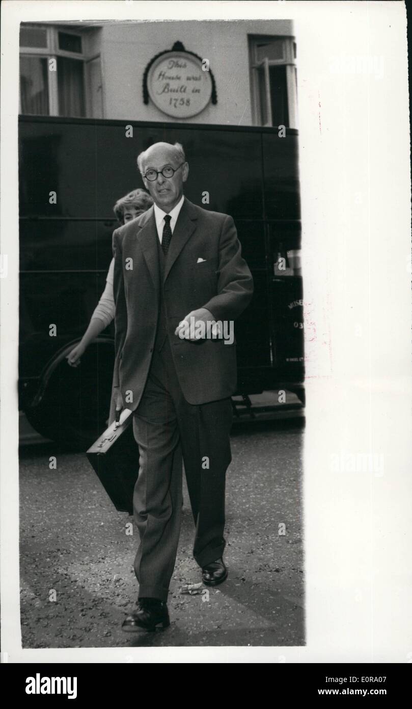 Sep. 09, 1958 The new Lord chief justice; 58 year old Lord Justice