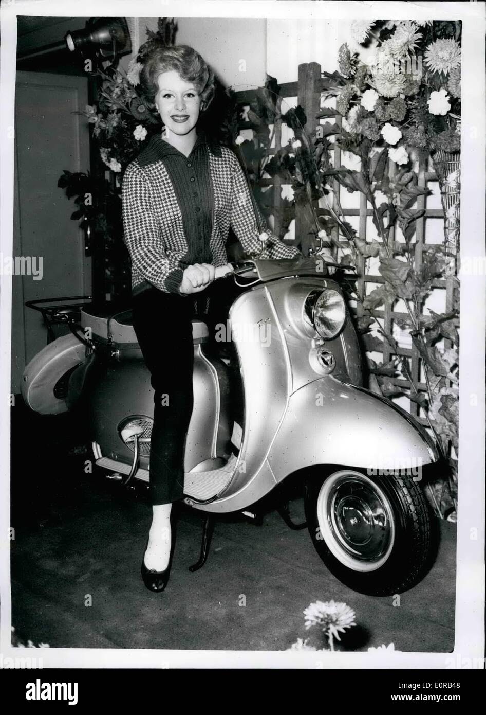 Oct. 10, 1958 - New British Scooters To Challenge World Markets The Triumph  Tigress 250 C.C. Machine: Two new British Scooters were announced today -  to challenge the increasing scooter market..by the