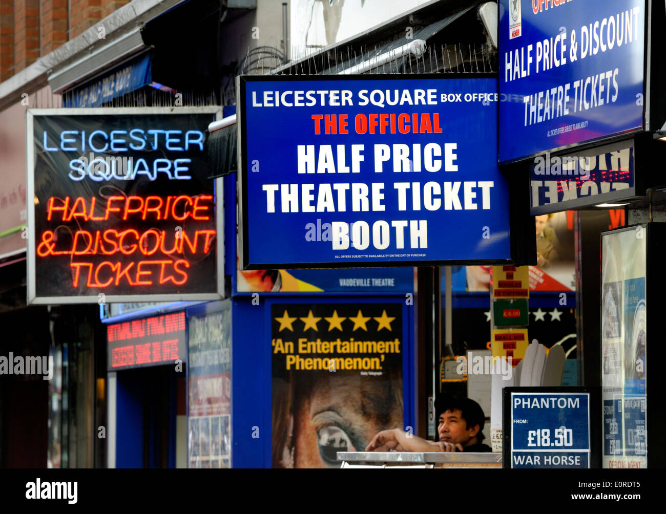 London theatre tickets hires stock photography and images Alamy
