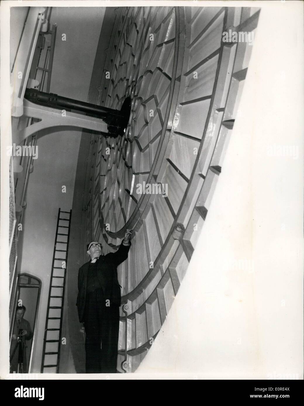Apr. 04, 1959 - This Year Is The Hundredth Birthday of Big Ben This year is the hundredth birthday of Big Ben. The first day of Stock Photo