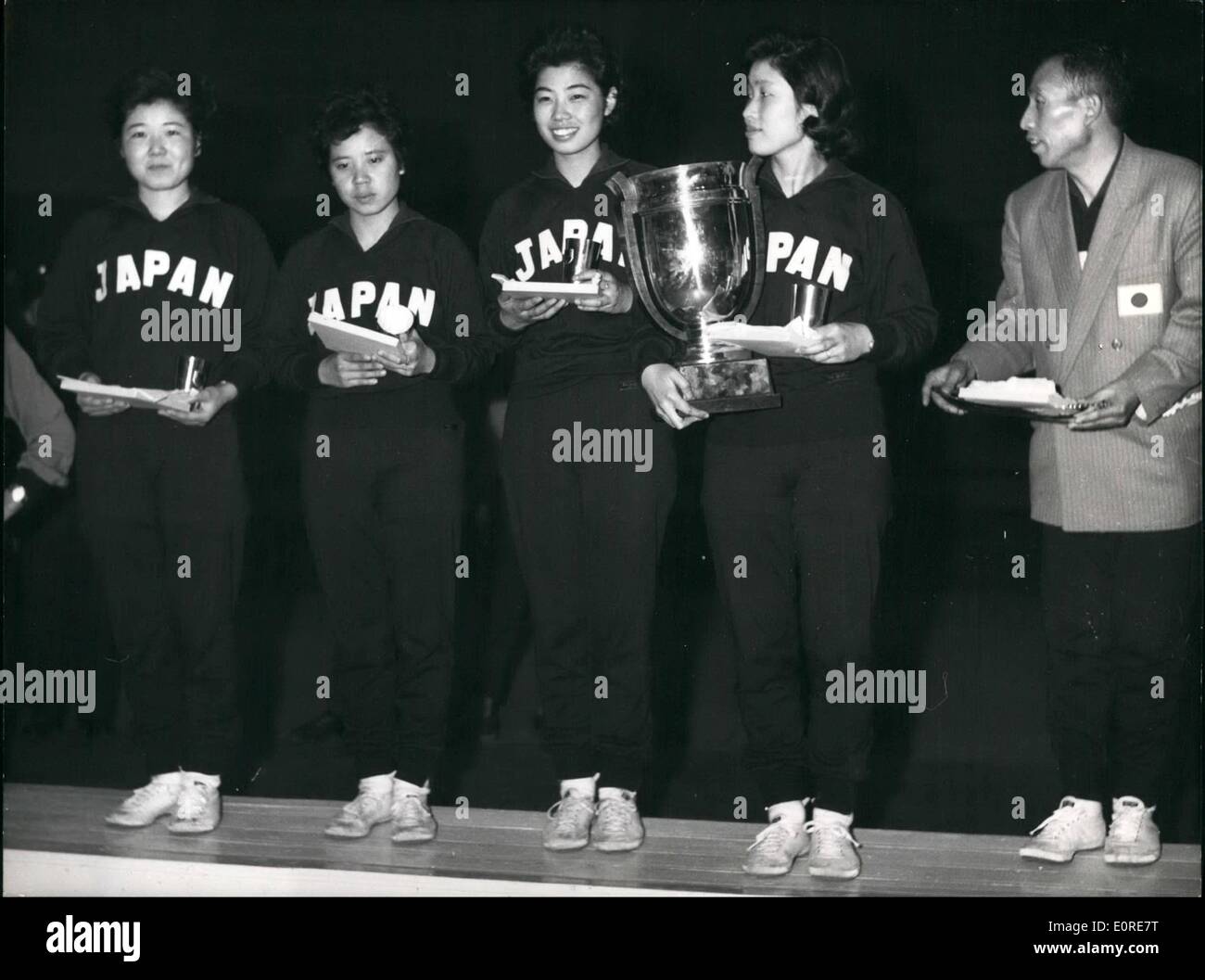 Apr. 04, 1959 World Championship in Table Tennis 1959 in Dortmund