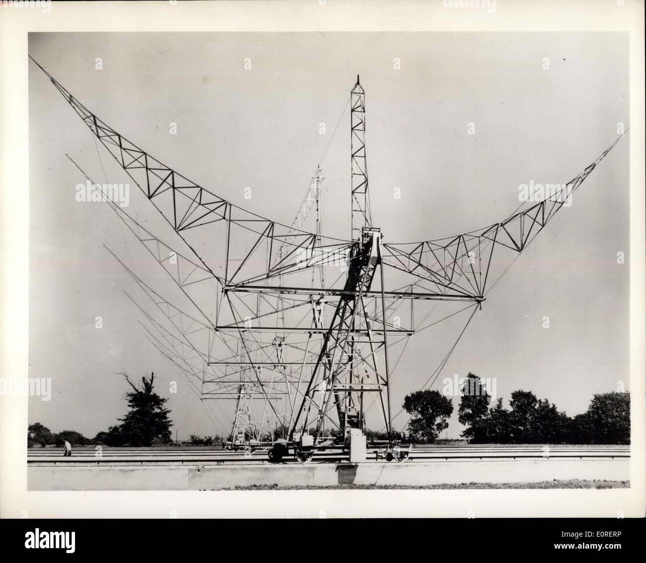 Apr. 11, 1959 Academic Antenna. The World's largest radio telescope