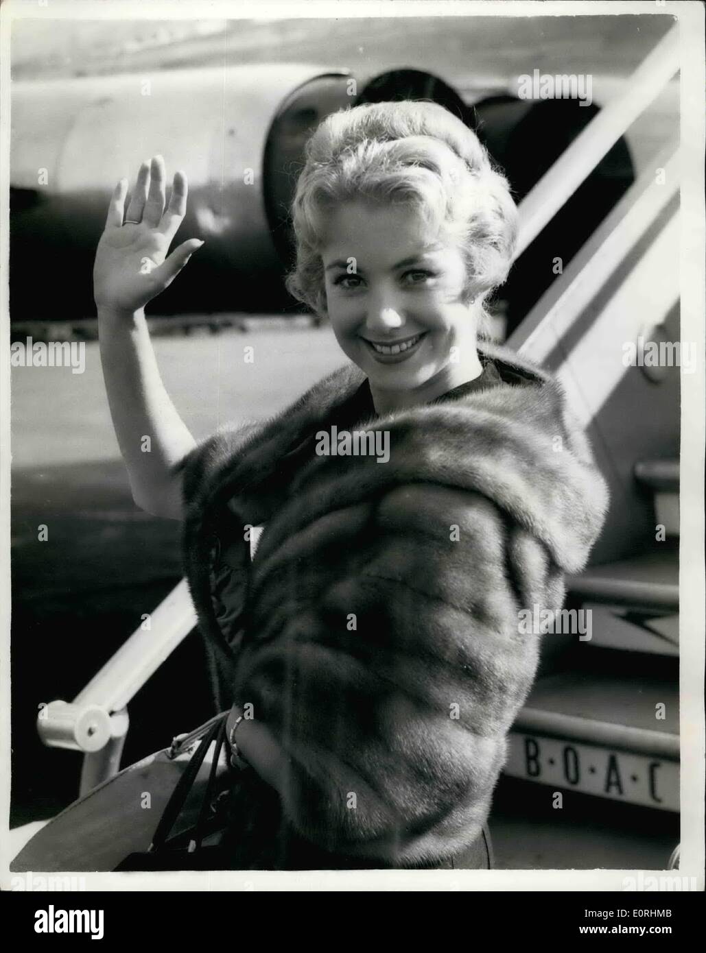 Aug. 08, 1959 - Popular Hollywood And Broadway Singing Stars Arrive ...