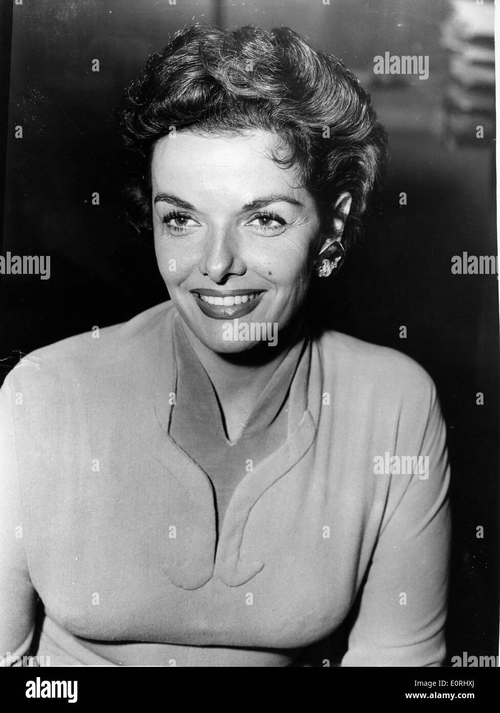 Actress Jane Russell Stock Photo