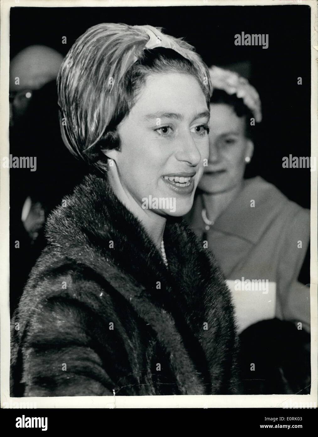 Oct. 10, 1959 Princess Margaret Opens New School. H.R.H. Princess