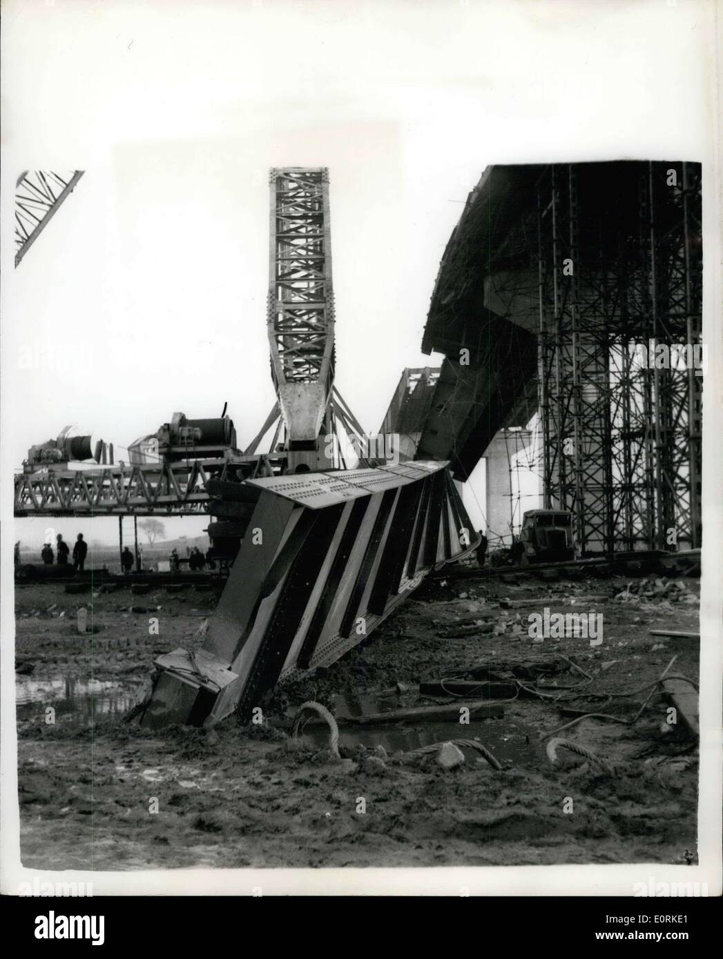 Dec. 30, 1959 Two Killed Eight Injured When Bridge Section Crashes