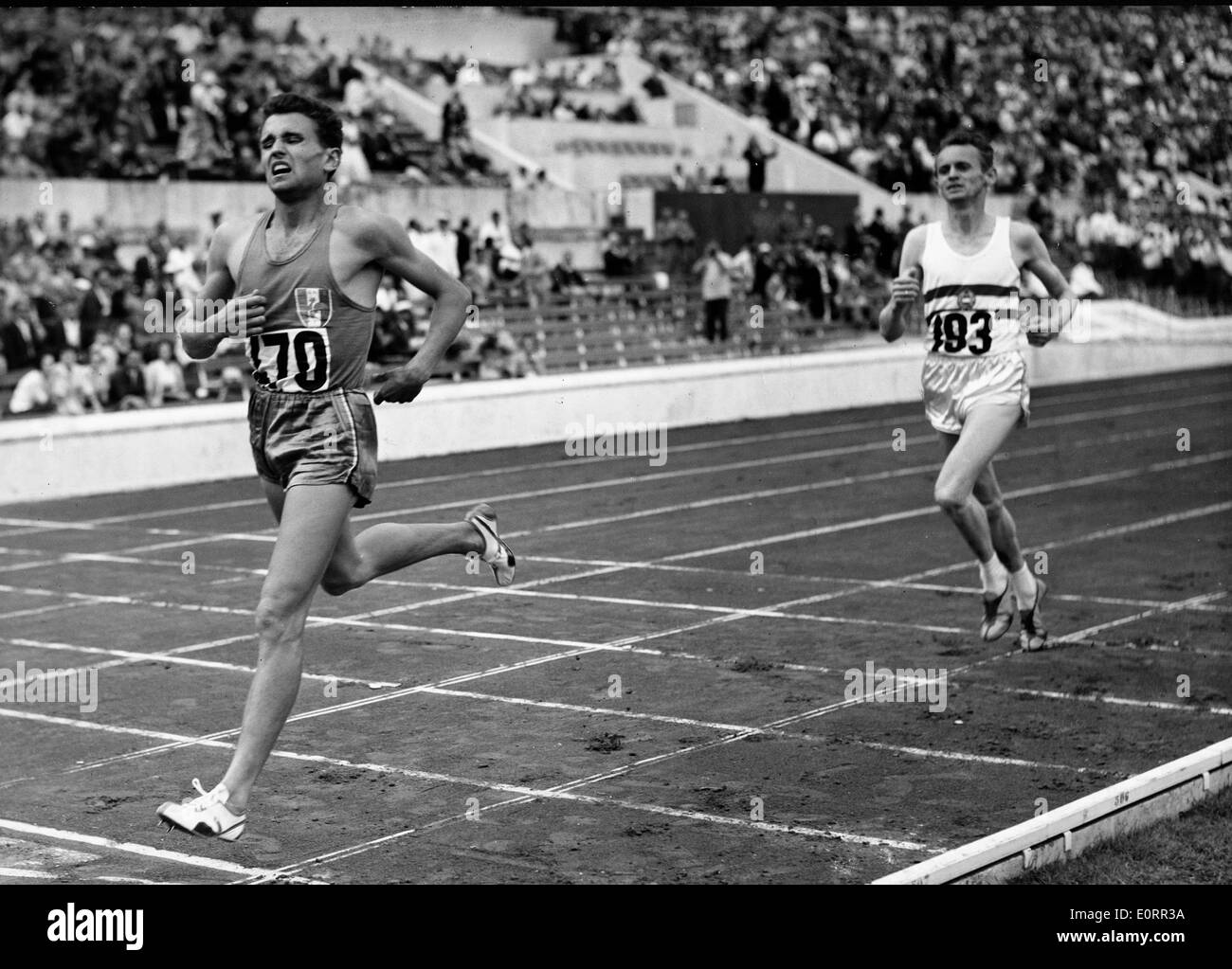 Herbert elliott Black and White Stock Photos & Images Alamy