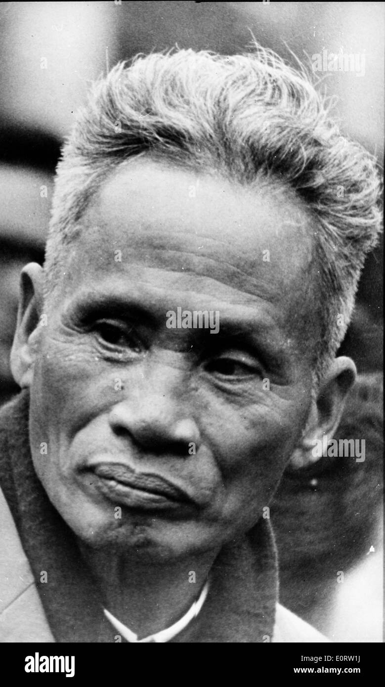 Prime Minister Pham Van Dong 1906 - 2000 Stock Photo