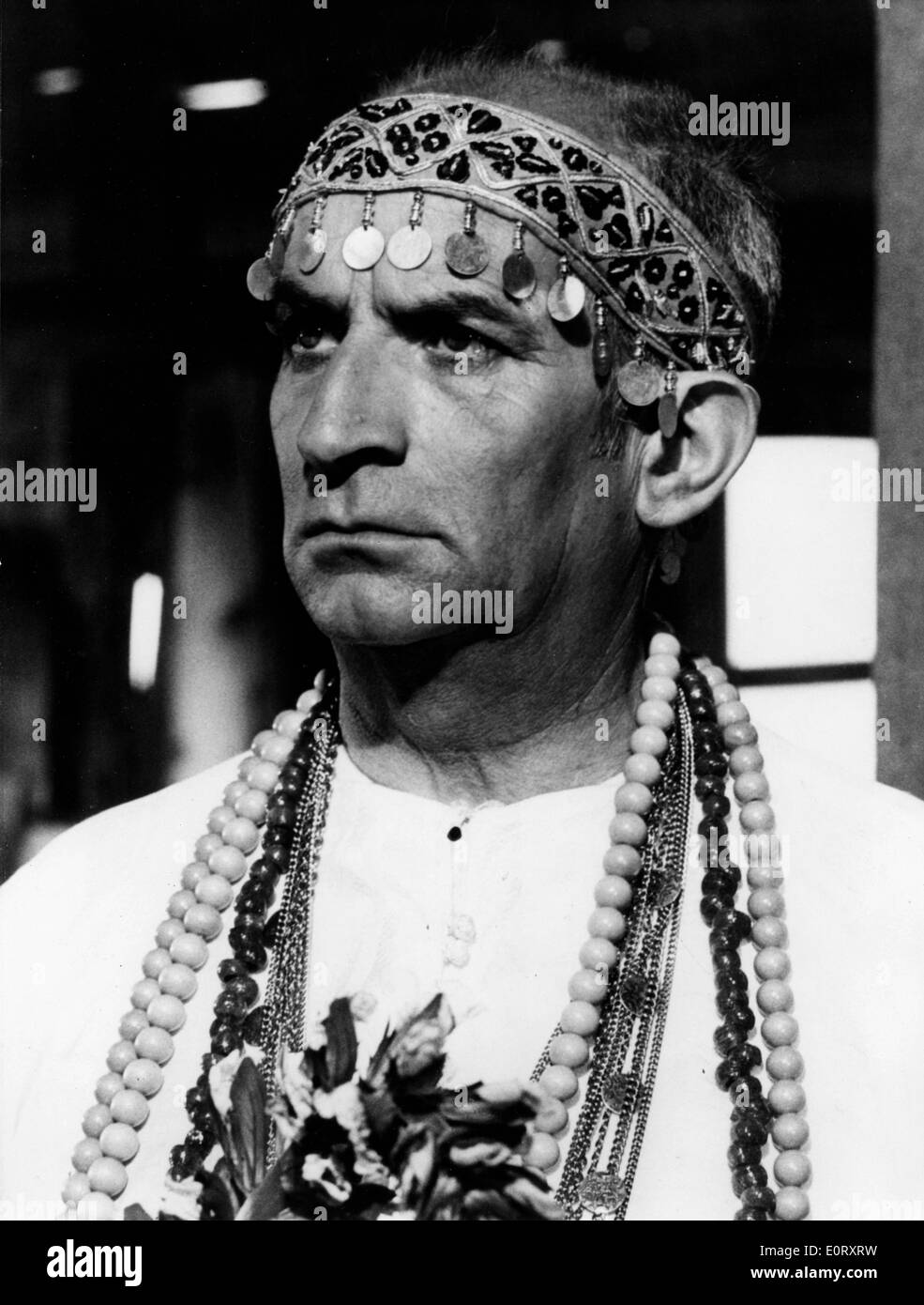 Actor Louis de Funes in a scene from a film Stock Photo