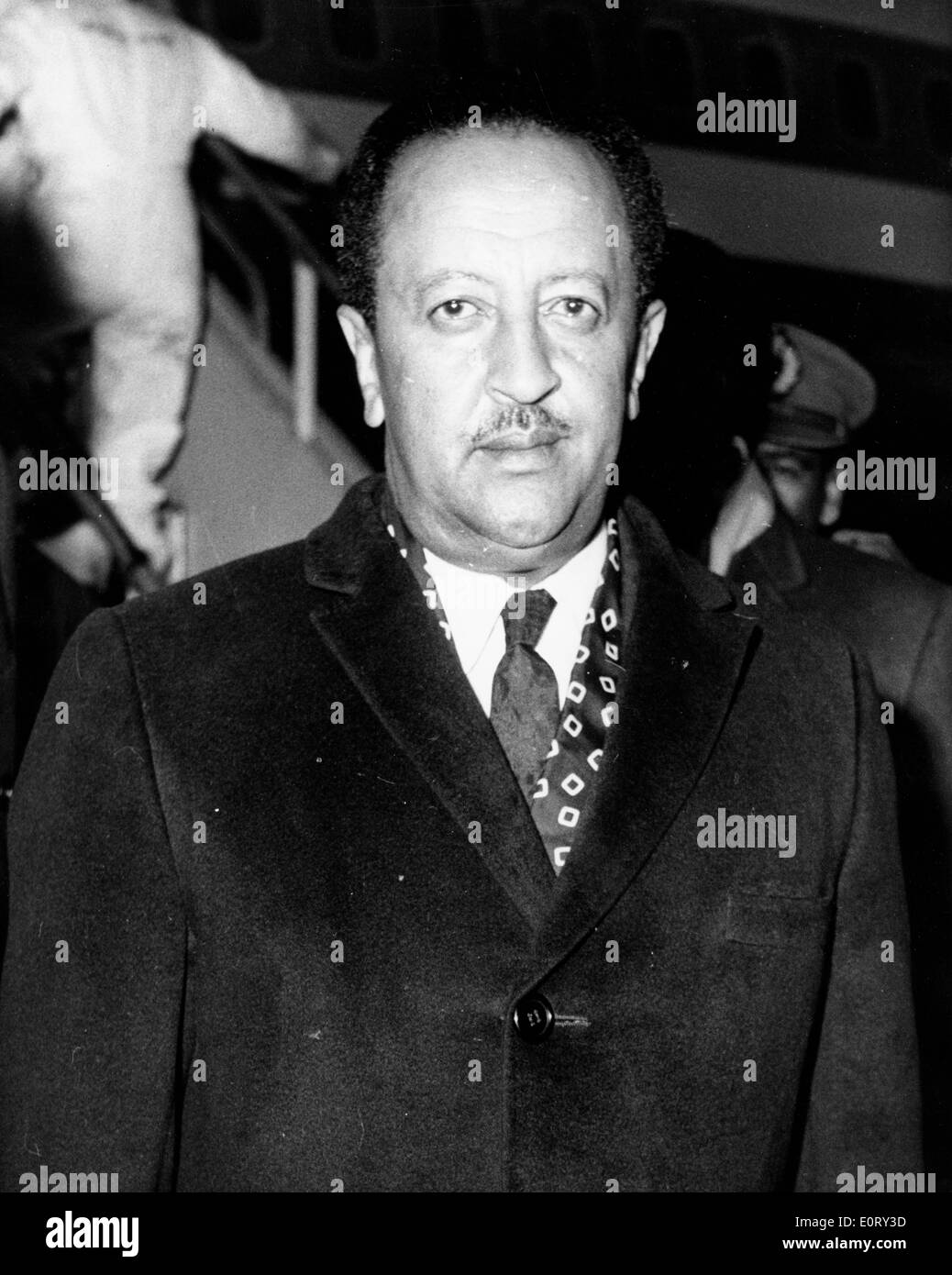 Amha Selassie Of Ethiopia Attends Funeral Stock Photo Alamy