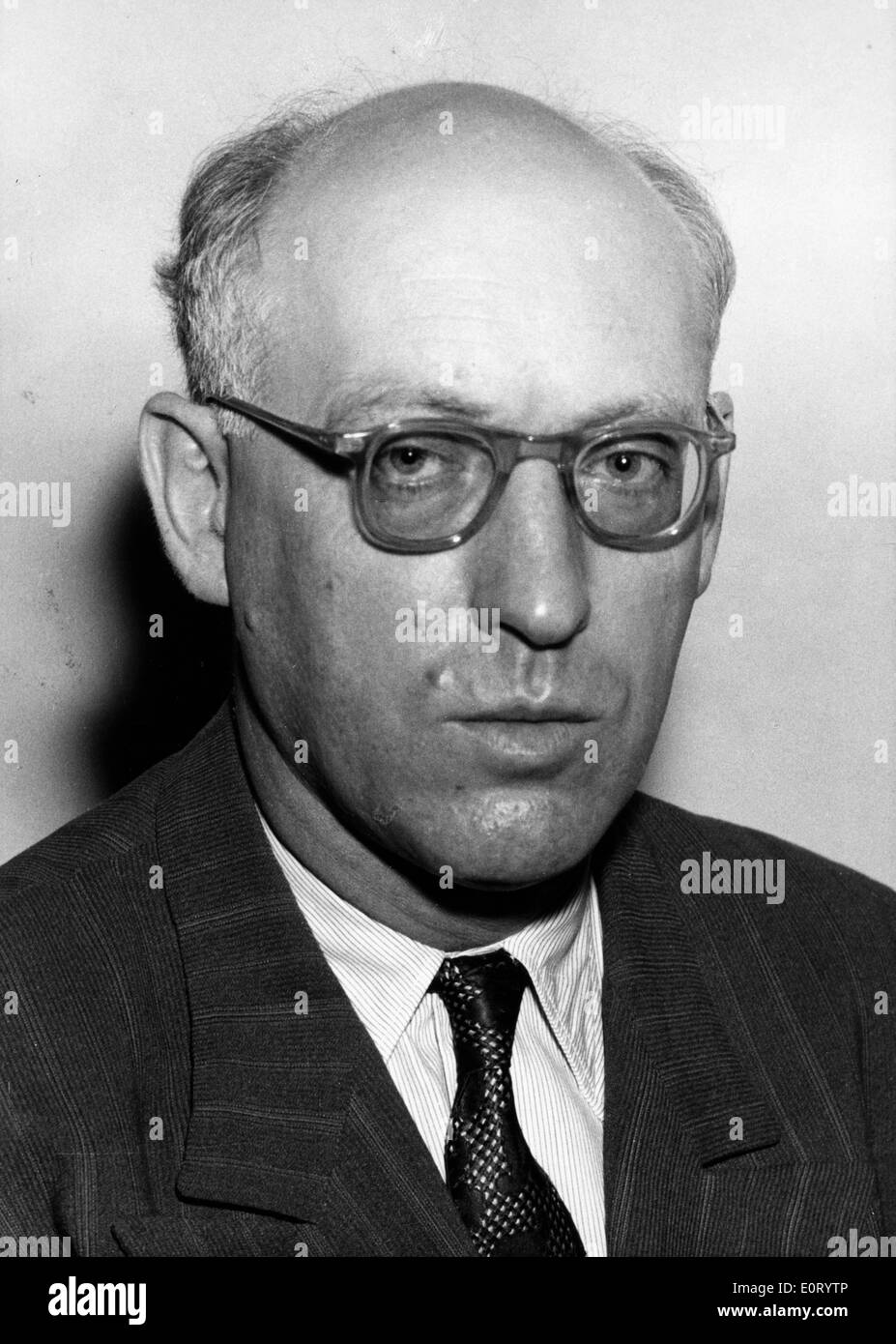 Portrait of artist Max Ernst Stock Photo