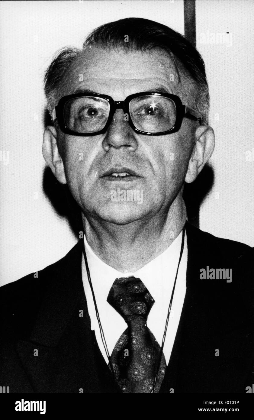 Historian Herbert Franke Stock Photo