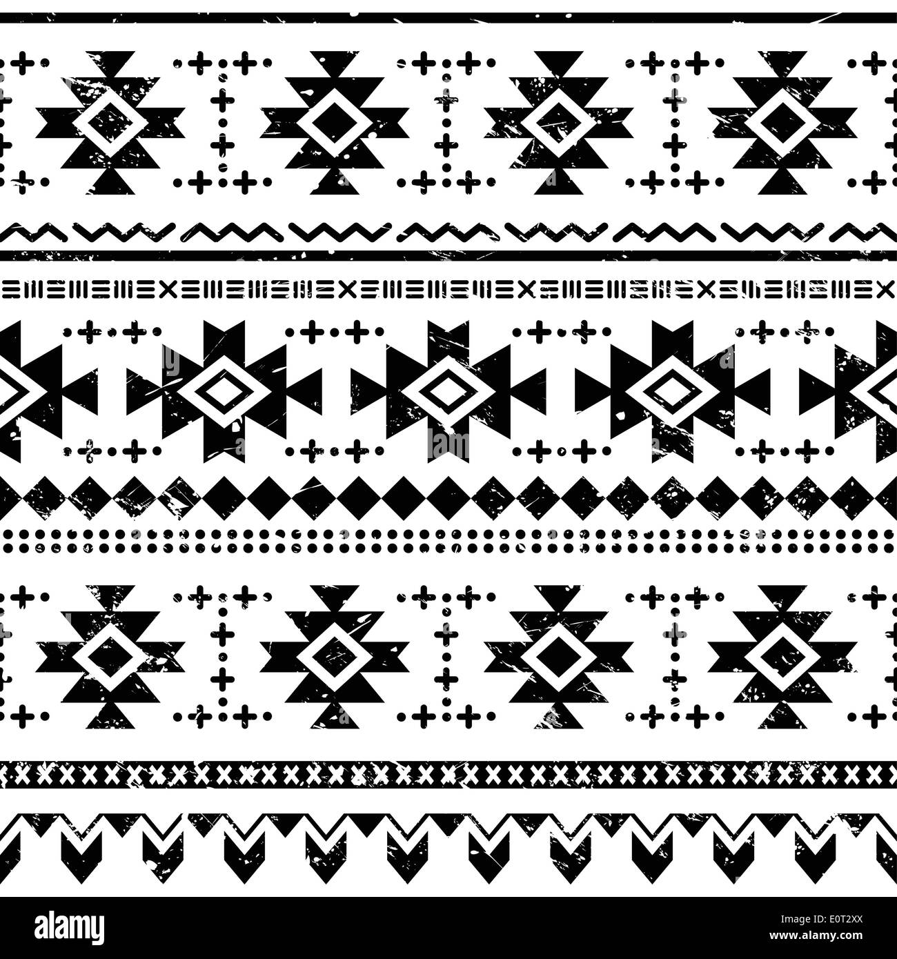 Tribal aztec vector seamless pattern, print Stock Vector Image & Art ...