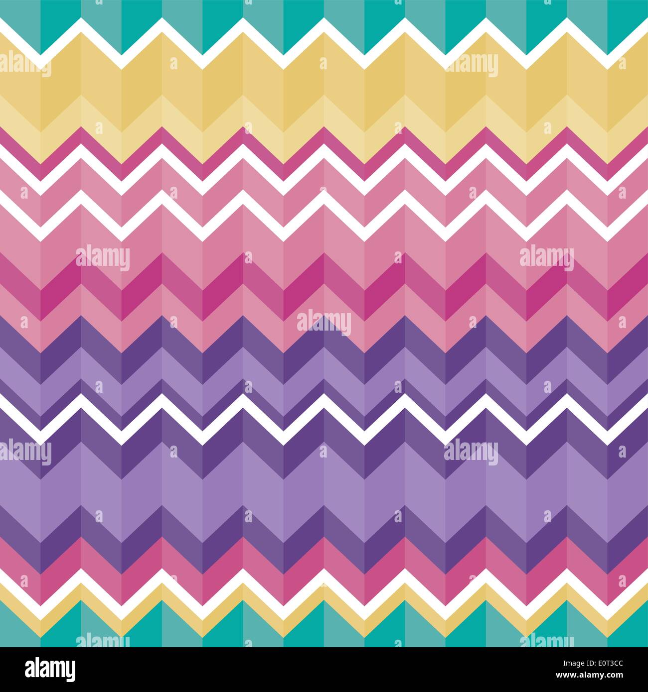 Tribal folk aztec seamless texture, pattern with zig zag Stock Vector ...