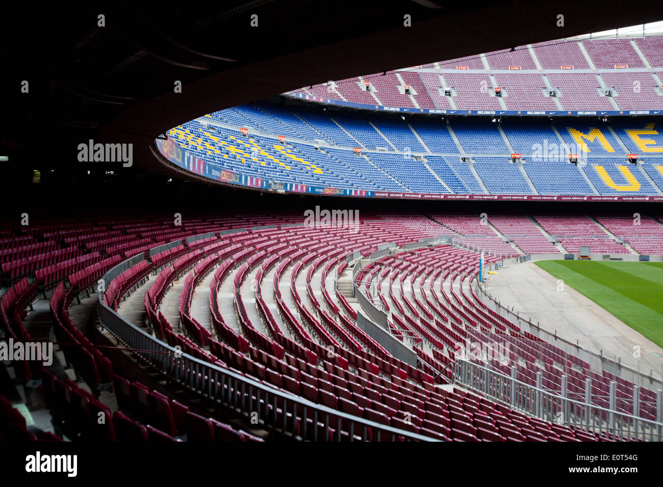 Football club Barcelona stadium Stock Photo