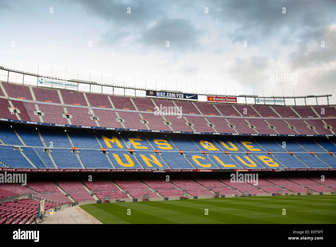 Football club Barcelona stadium Stock Photo Alamy