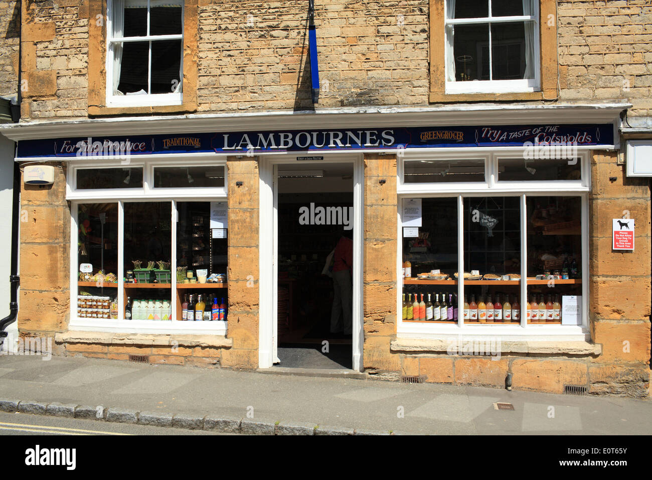 Greengrocer Stow on the Wold, Cotswolds, Worcestershire, England, UK