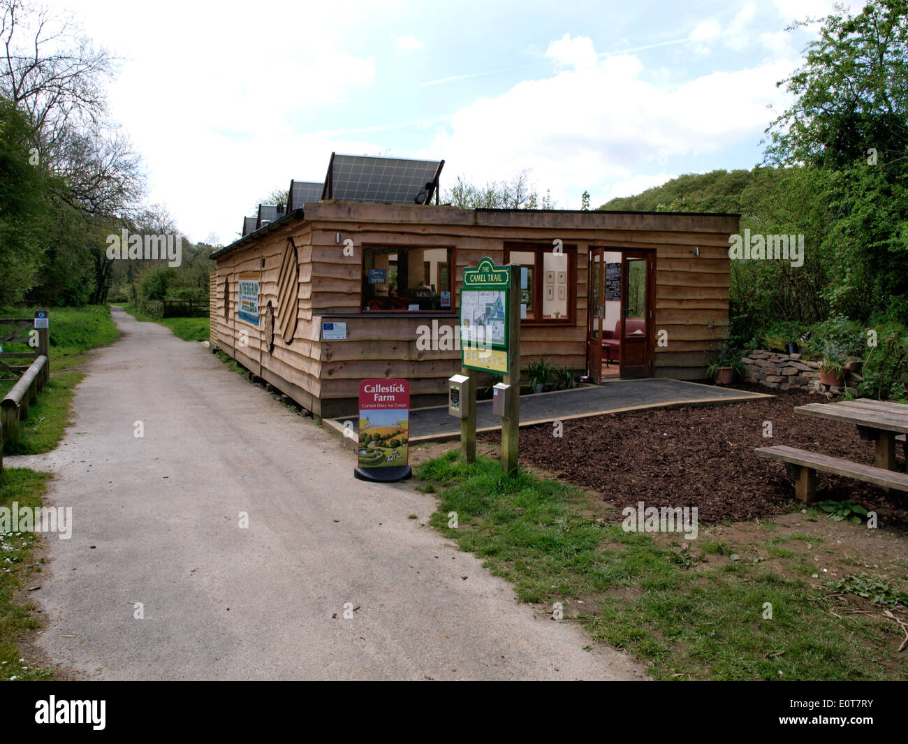 Camel trail cornwall cycle hires stock photography and images Alamy