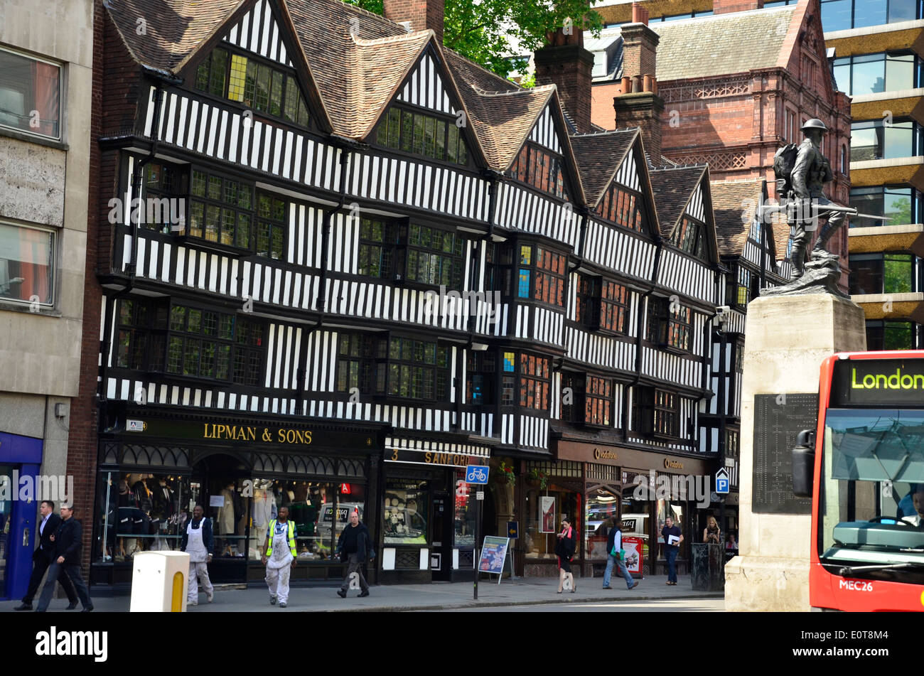 Tudor Building in Holborn, London, England Stock Photo Alamy