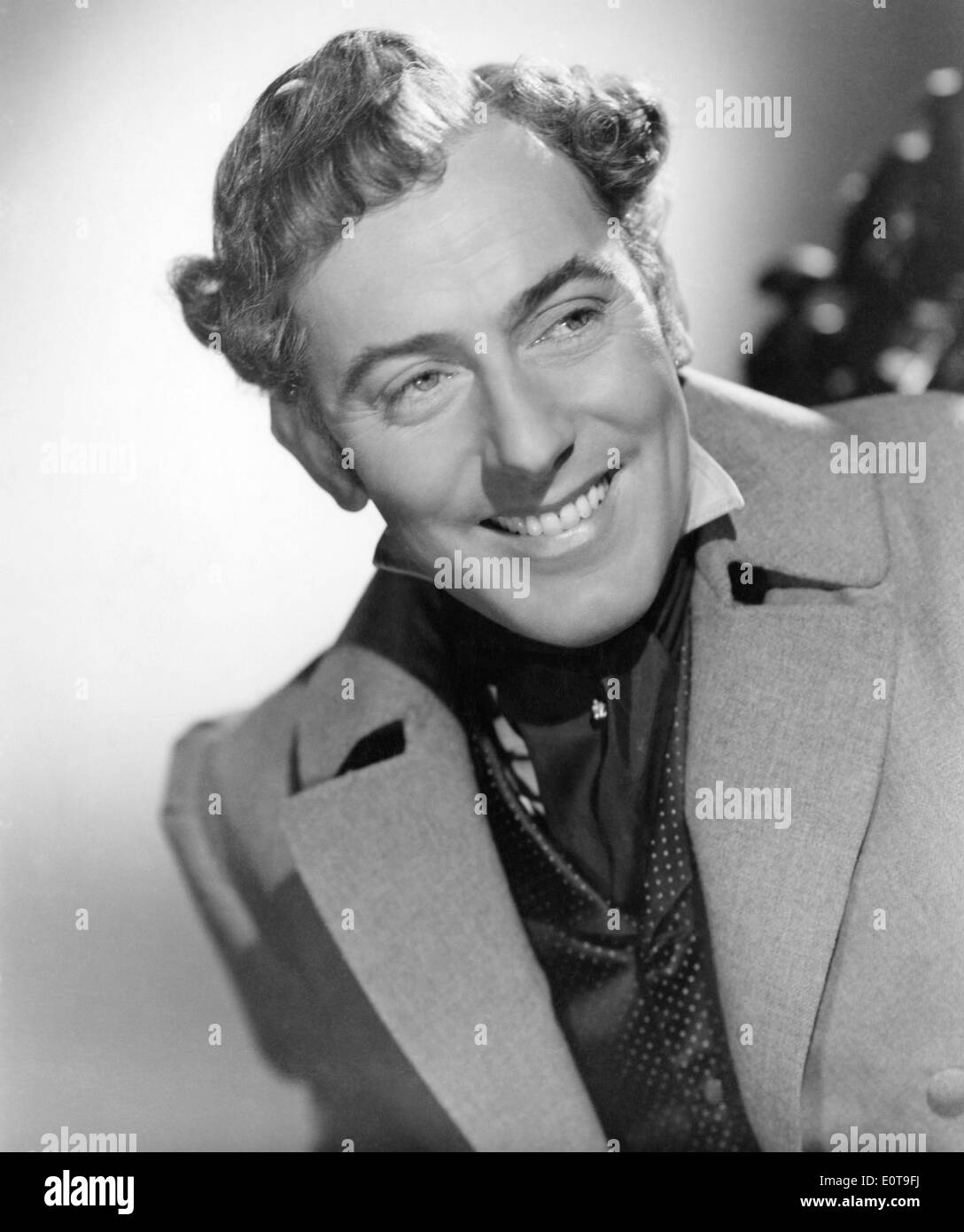 Michael Wilding, Portrait, on-set of the Film, 'Under Capricorn', 1949 Stock Photo