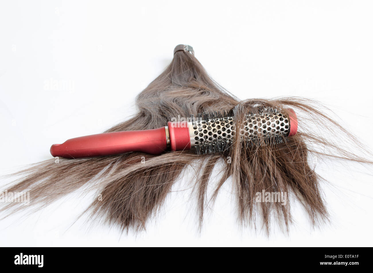 Plastic hairbrush hi-res stock photography and images - Alamy