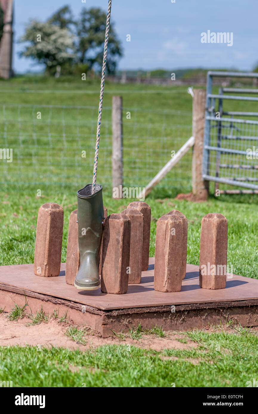 alternative nine pin bowling Stock Photo Alamy