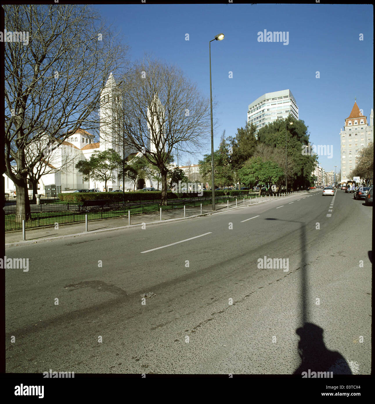 Jardim da Praça de Londres, Lisboa, Portugal Stock Photo