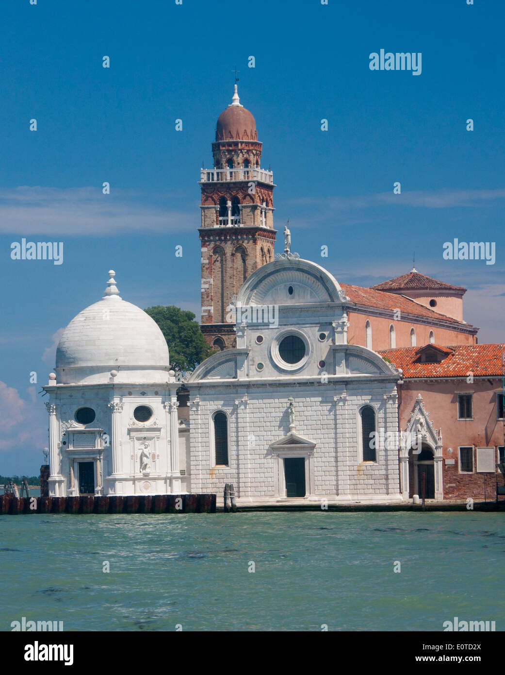 San Michele in Isola Cimitero Ceetery island church Venice Veneto Italy Stock Photo