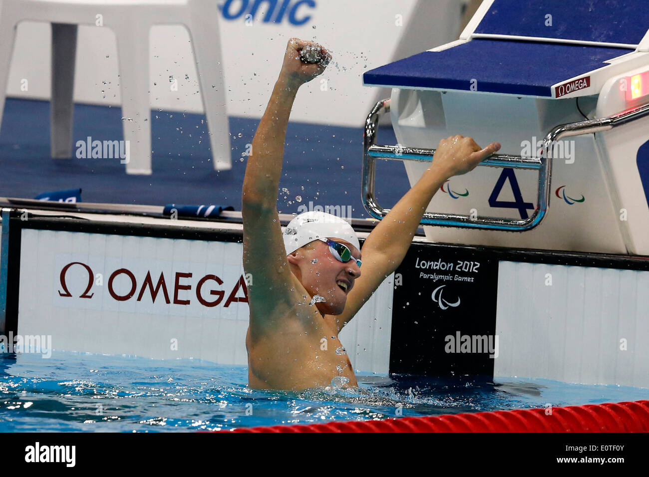 Ihar Boki Of Belarus Celebrates Winning Gold Following The Men s 100m Ihar Boki Of Belarus Celebrates Winning Gold Following The Men s 100m