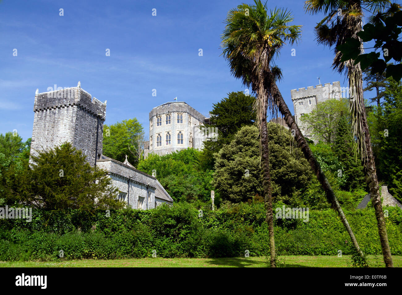 St Donats Church and St Donats Castle, now The Atlantic College