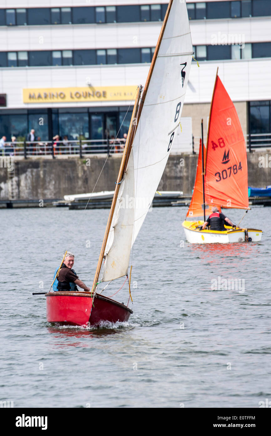 Dinghy racing with the West Cheshire Sailing Club on New Brighton