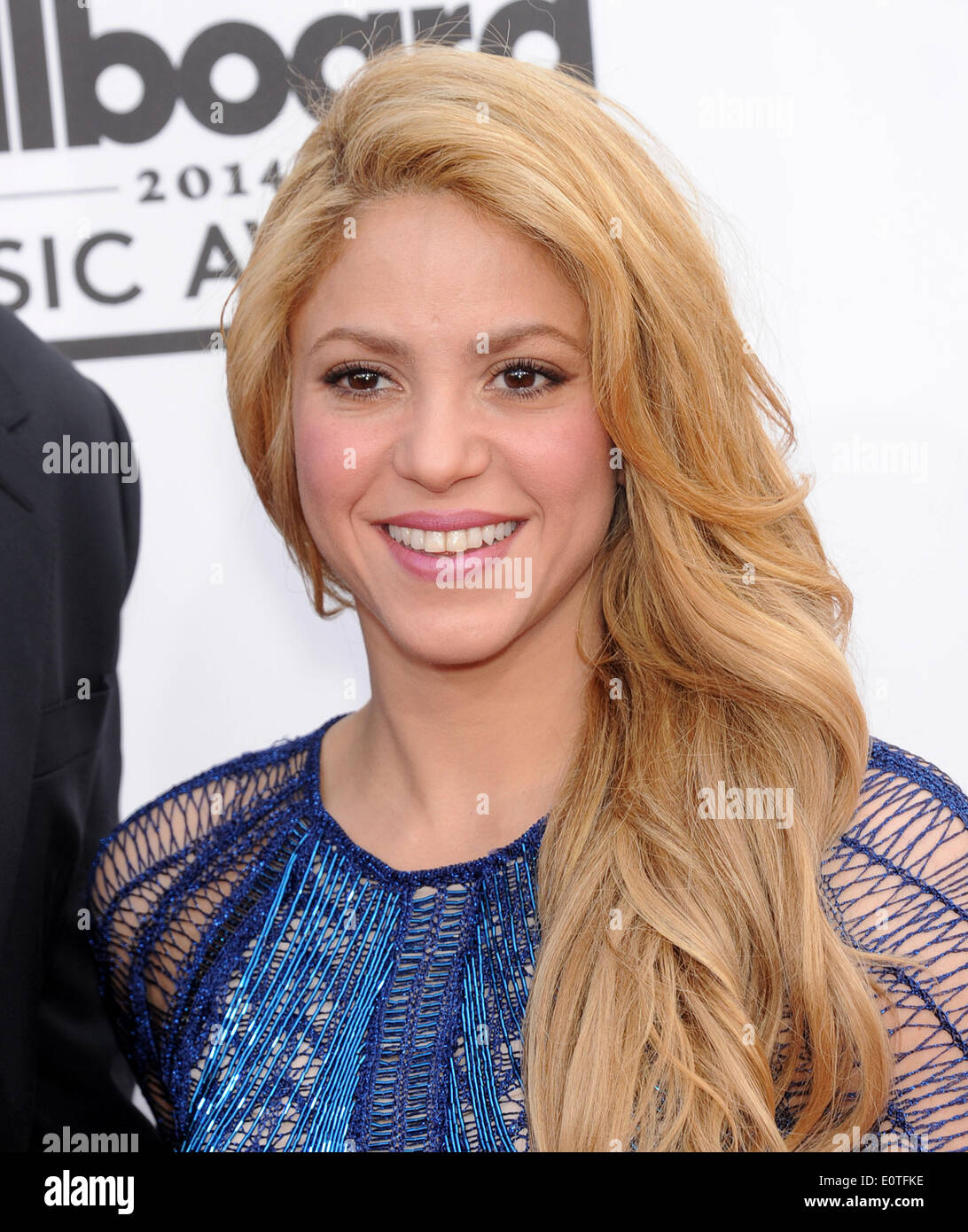 Las Vegas, California, USA. 18th May, 2014. Shakira arrives for the